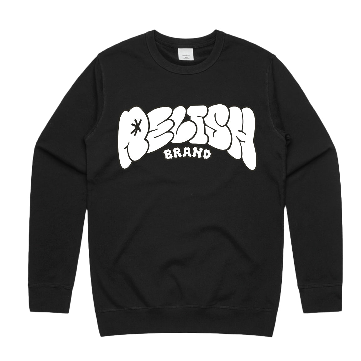 Home relish el train tag crewneck