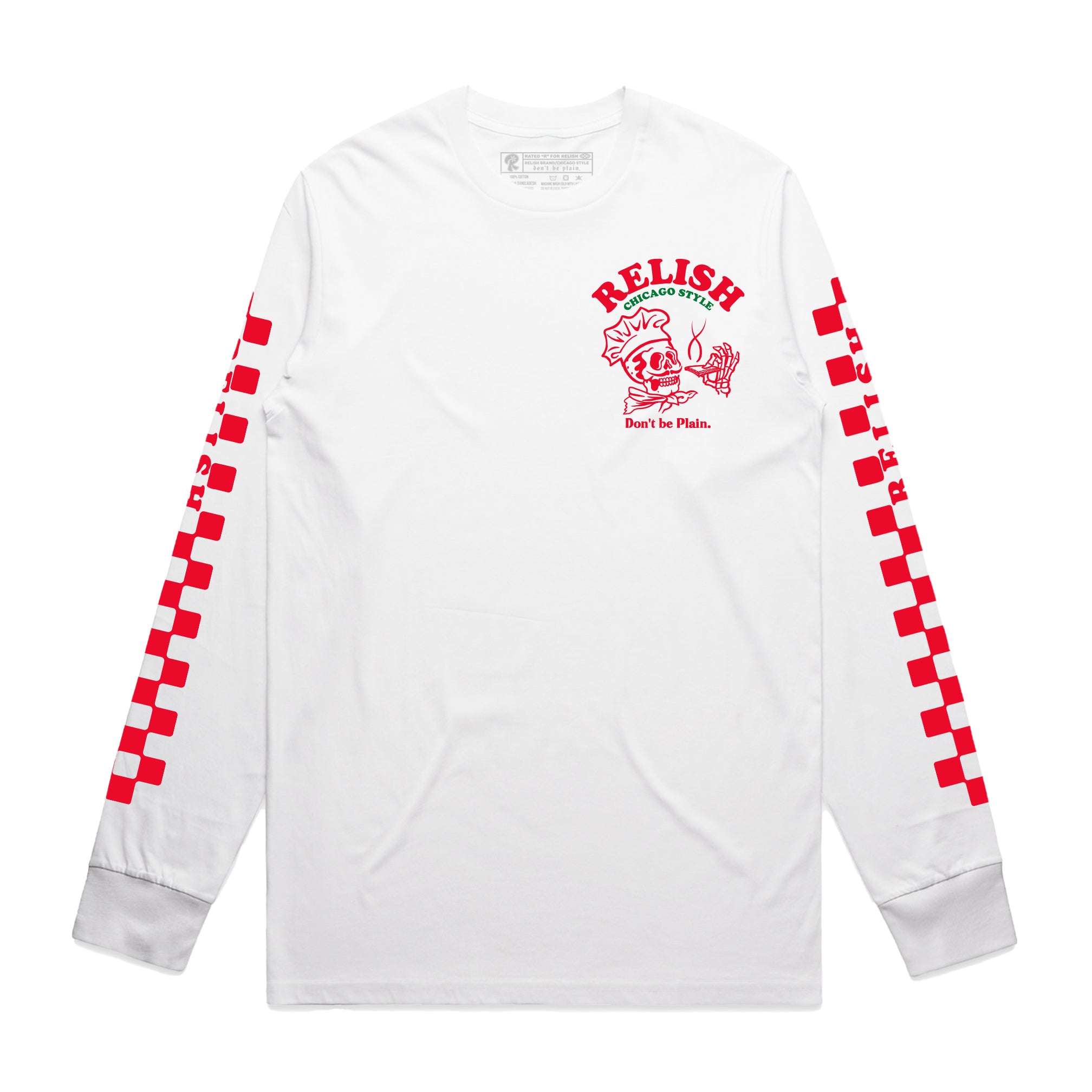 Home chicago pizza deep dish or tavern style? garment dyed long sleeve